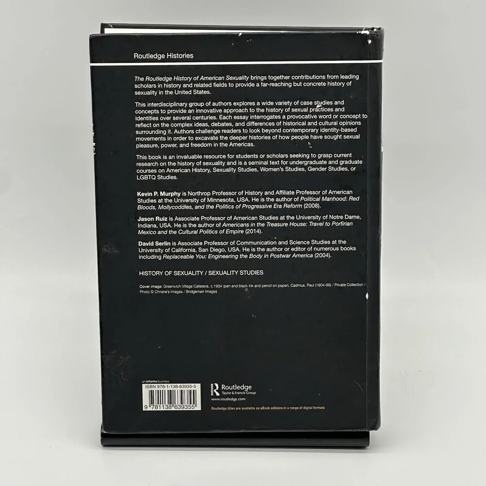 The Routledge History of American Sexuality (Routledge Histories) [Hardcover]
